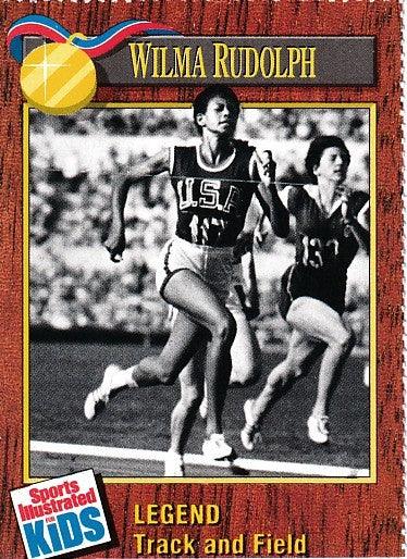 Wilma Rudolph 1990 Sports Illustrated for Kids Legends card - AutographsForSale.com