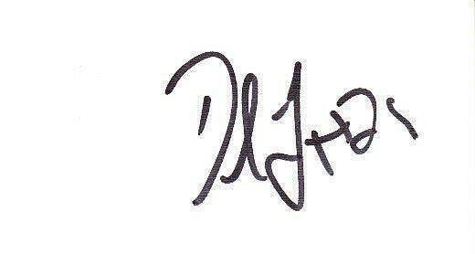 Duke Johnson autographed business card Miami Hurricanes - AutographsForSale.com
