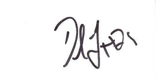 Duke Johnson autographed business card Miami Hurricanes - AutographsForSale.com