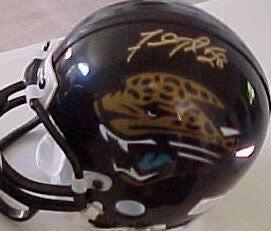 Fred Taylor signed Jacksonville Jaguars mini helmet (Real Deal) - AutographsForSale.com