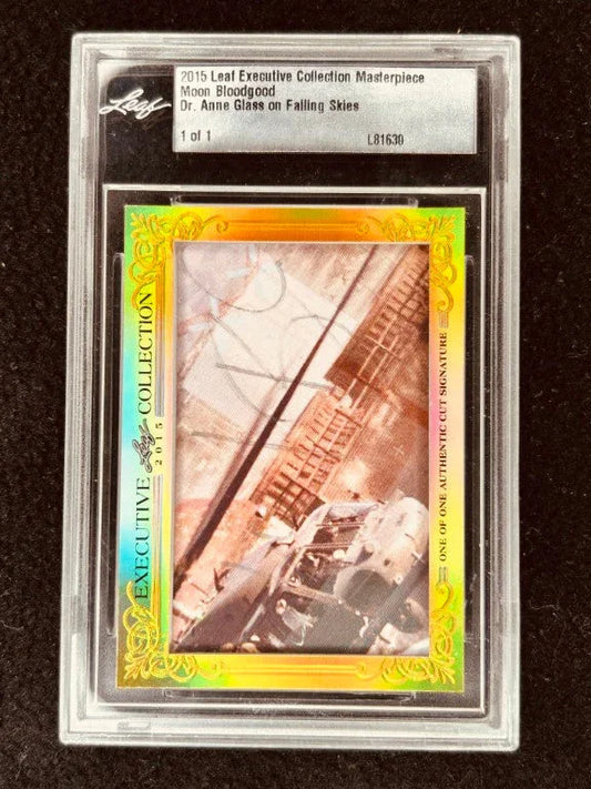 Moon Bloodgood 2015 Leaf Masterpiece Cut Signature certified autograph card 1/1 JSA Falling Skies - AutographsForSale.com