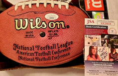 Randall Cunningham signed NFL game football JSA Philadelphia Eagles - AutographsForSale.com