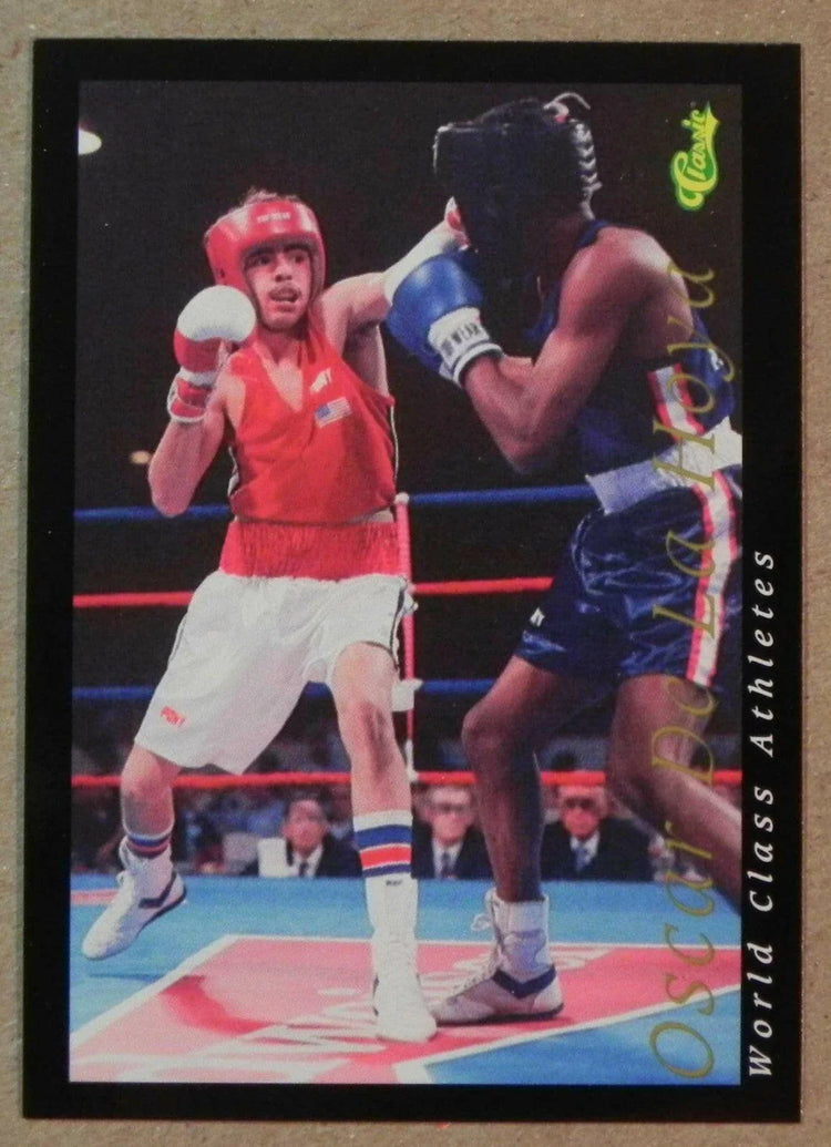 Oscar De La Hoya 1992 Classic World Class Athletes boxing RC - AutographsForSale.com