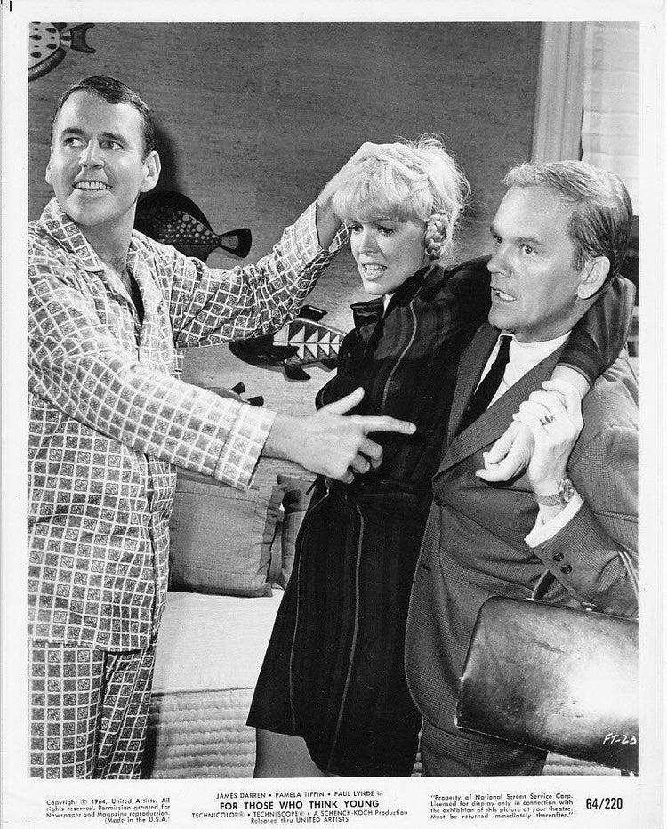 For Those Who Think Young 1964 movie 8x10 photo (Paul Lynde) - AutographsForSale.com