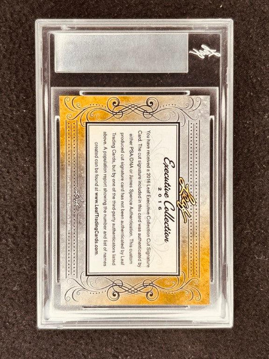 Albert Belle 2016 Leaf Masterpiece Cut Signature certified signed card 1/1 JSA Indians White Sox - AutographsForSale.com