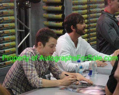 Wilfred Cast signed 2011 SDCC poster framed Jason Gann Elijah Wood JSA - AutographsForSale.com