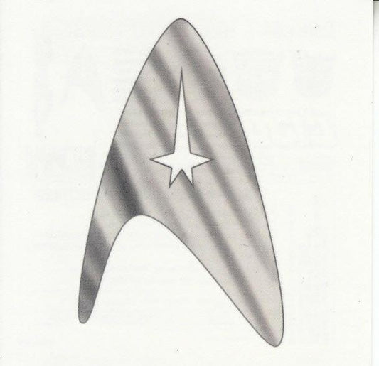 Star Trek emblem temporary tattoo from 2012 San Diego Comic-Con by IDW Comics