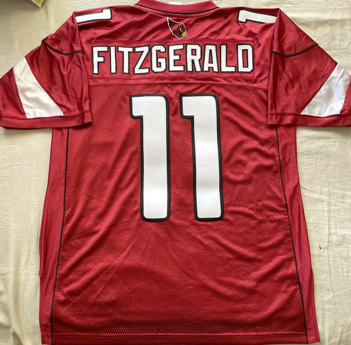 Larry Fitzgerald Arizona Cardinals Reebok red size L jersey NEW - AutographsForSale.com