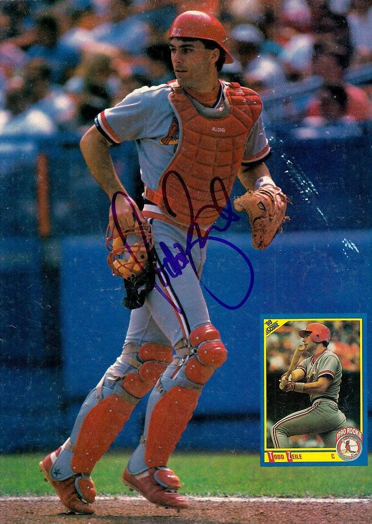 Todd Zeile signed St Louis Cardinals Beckett Baseball cover photo - AutographsForSale.com