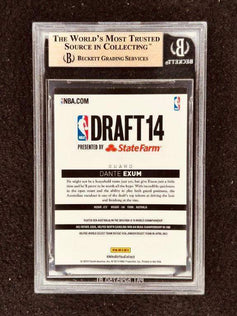 Dante Exum 2014 Panini Hoops NBA Draft RC BGS 9.5 Australia Mavericks - AutographsForSale.com