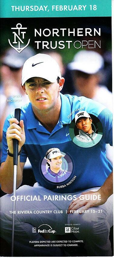 Rory McIlroy 2016 Northern Trust Open Thursday pairing guide - AutographsForSale.com