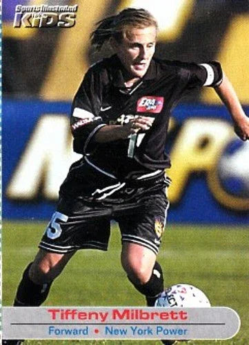 Tiffeny Milbrett WUSA New York Power 2001 Sports Illustrated for Kids soccer card - AutographsForSale.com