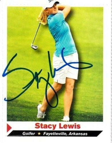 Stacy Lewis autographed 2011 Sports Illustrated for Kids LPGA golf Rookie Card - AutographsForSale.com