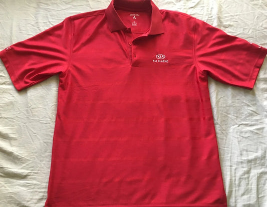LPGA Kia Classic golf red Antigua shirt NEW - AutographsForSale.com