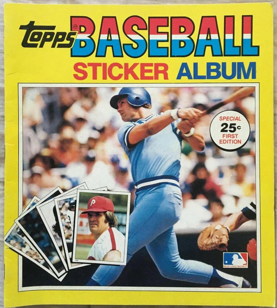 George Brett KC Royals 1981 Topps sticker Album unused - AutographsForSale.com