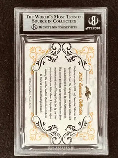 Joan Collins 2012 Leaf Masterpiece Cut Signature certified autograph card 1/1 JSA Dynasty - AutographsForSale.com