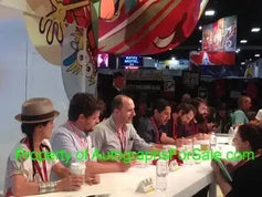 Sanjay & Craig cast signed 2014 SDCC poster Tony Hale Chris Hardwick Maulik Pancholy - AutographsForSale.com