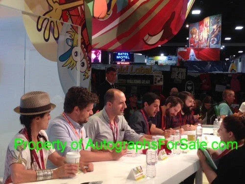 Sanjay & Craig cast signed 2014 SDCC poster Tony Hale Chris Hardwick Maulik Pancholy - AutographsForSale.com