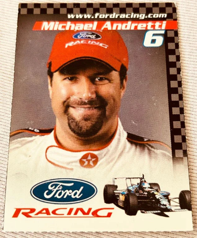 Michael Andretti 2000 SI for Kids Ford Racing card - AutographsForSale.com