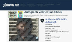 Hayden Christensen autographed Anakin Skywalker Star Wars 8x10 movie photo (OfficialPix) - AutographsForSale.com