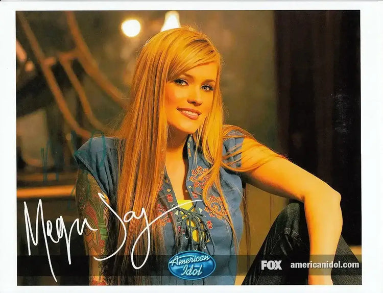 Megan Joy autographed 8x10 2009 American Idol photo - AutographsForSale.com