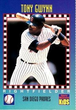 Tony Gwynn San Diego Padres 1994 SI for Kids card - AutographsForSale.com