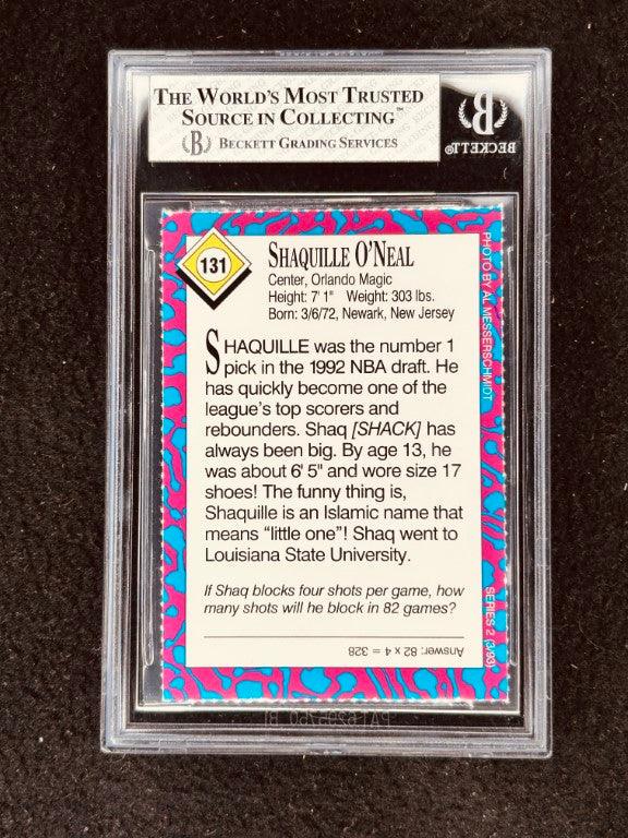 Shaquille O'Neal Orlando Magic 1993 SI for Kids card BGS 6 ExMt - AutographsForSale.com