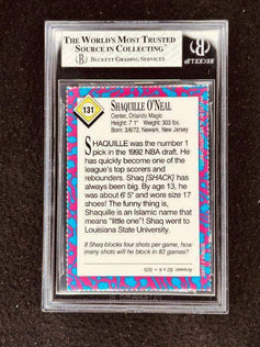 Shaquille O'Neal Orlando Magic 1993 SI for Kids card BGS 6 ExMt - AutographsForSale.com