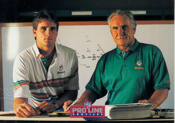 Don Shula certified autograph Dolphins 1992 Pro Line card 4 - AutographsForSale.com