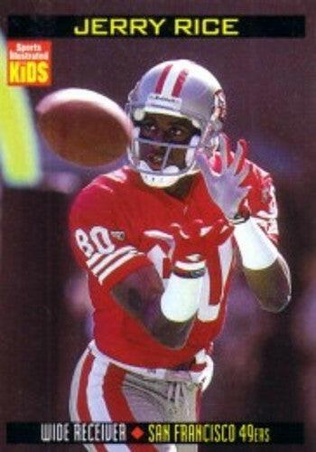 Jerry Rice San Francisco 49ers 1999 Sports Illustrated for Kids card - AutographsForSale.com