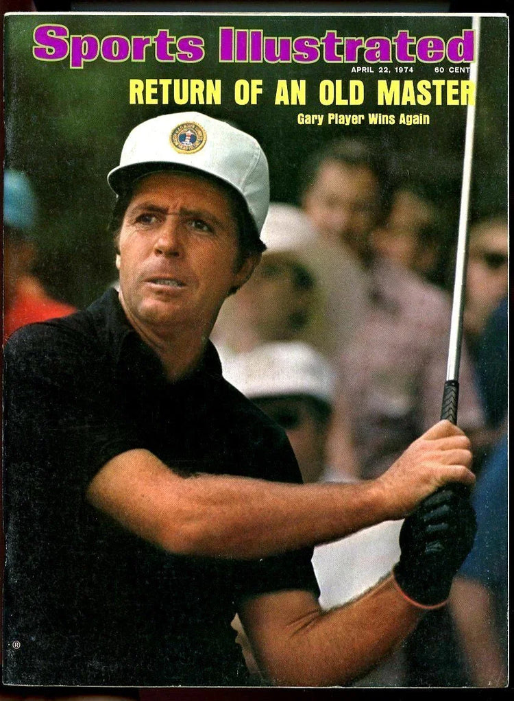 Gary Player 1974 Masters Sports Illustrated magazine - AutographsForSale.com