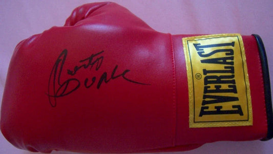 Roberto Duran autographed Everlast leather boxing glove JSA - AutographsForSale.com