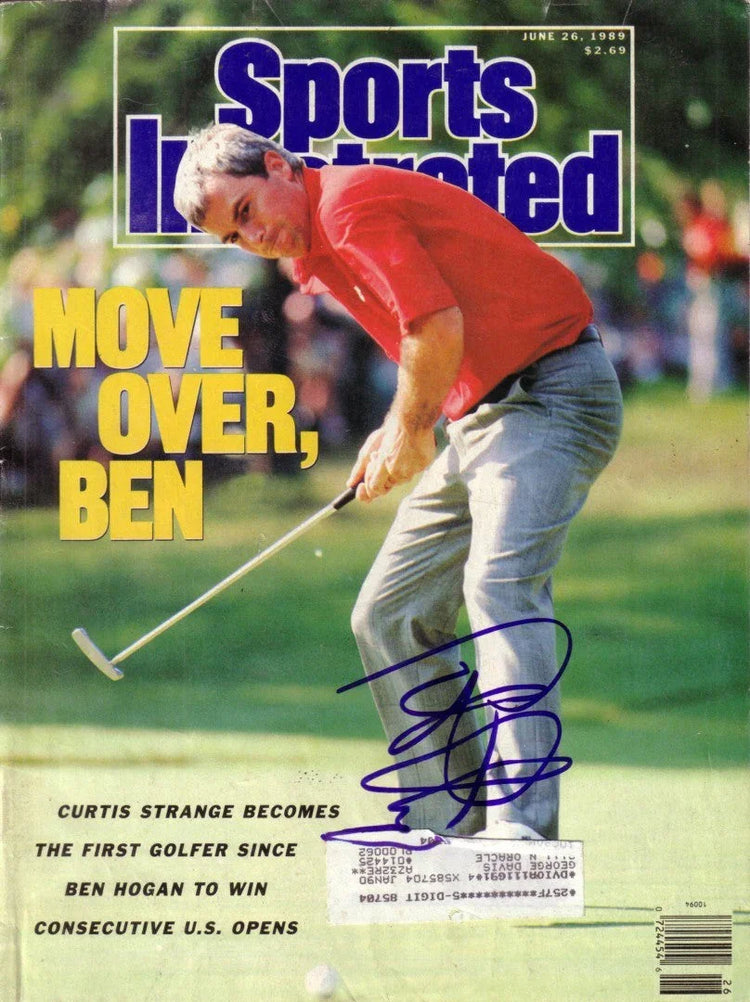Curtis Strange signed 1989 US Open Sports Illustrated magazine - AutographsForSale.com