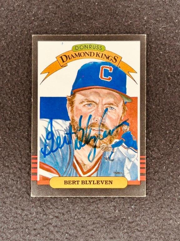Bert Blyleven signed Cleveland Indians 1985 Donruss DK card - AutographsForSale.com