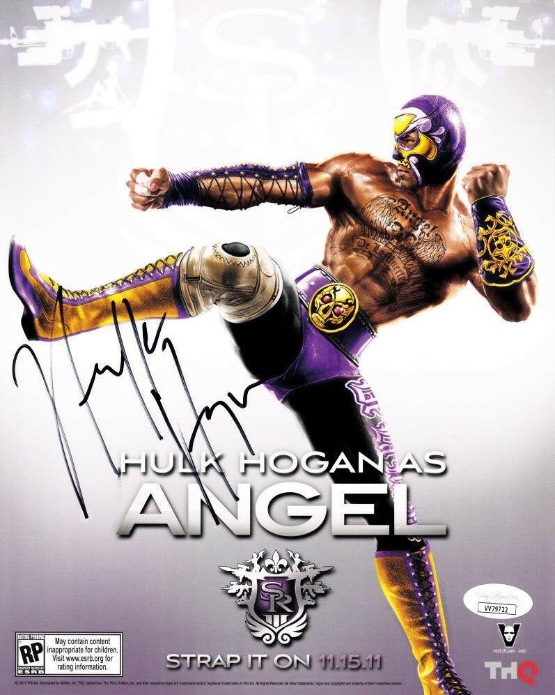 Hulk Hogan autographed 2011 Comic-Con Angel promo 8x10 photo JSA - AutographsForSale.com