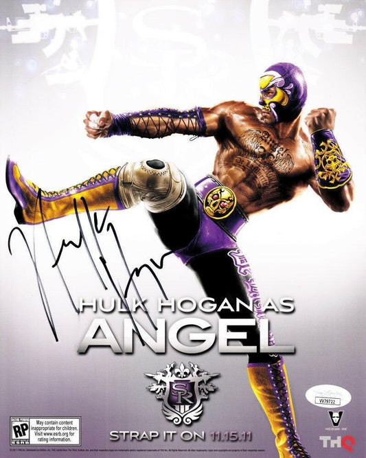 Hulk Hogan autographed 2011 Comic-Con Angel promo 8x10 photo JSA - AutographsForSale.com