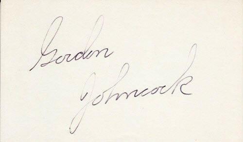 Gordon Johncock (2X Indy 500 winner) signed 3x5 index card - AutographsForSale.com