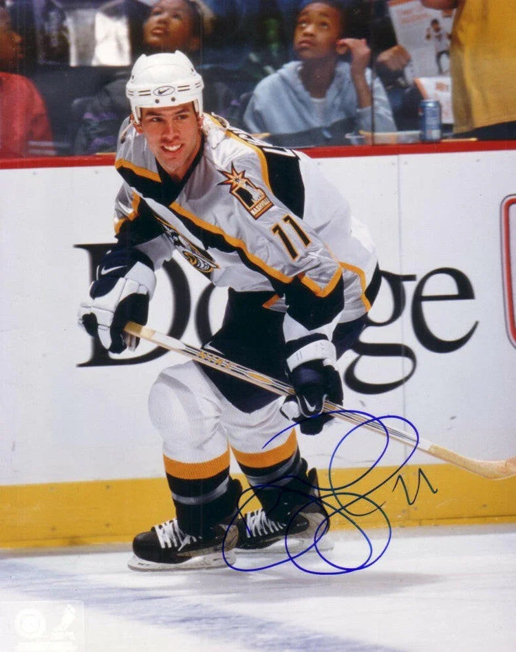 David Legwand autographed Nashville Predators 8x10 photo - AutographsForSale.com