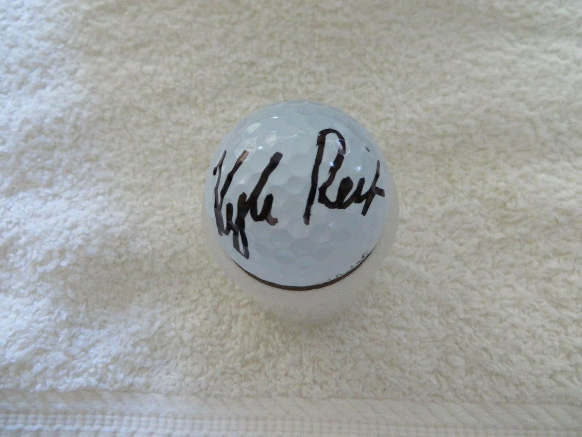 Kyle Reifers signed 2016 Northern Trust Open tournament Used Titleist golf ball - AutographsForSale.com