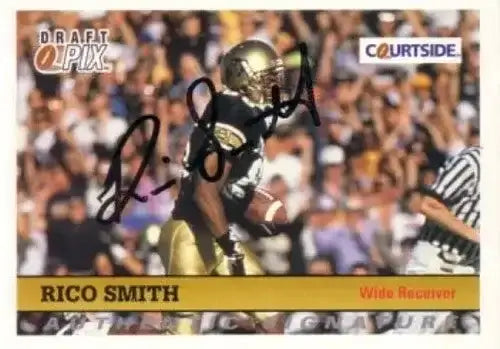 Rico Smith certified autograph Colorado Buffaloes 1992 Courtside card - AutographsForSale.com