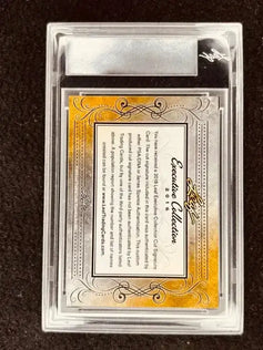 Edmund Hillary 2016 Leaf Masterpiece Cut Signature certified signed card 1/1 JSA Mt. Everest - AutographsForSale.com