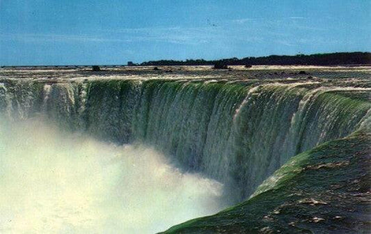 Niagara Horseshoe Falls 60s M. Spitalny & Son color postcard - AutographsForSale.com