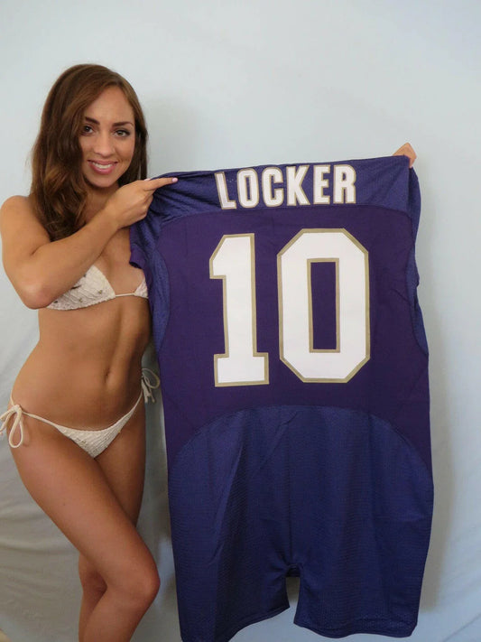 Jake Locker Washington Huskies 2009 authentic Nike game model jersey NEW - AutographsForSale.com