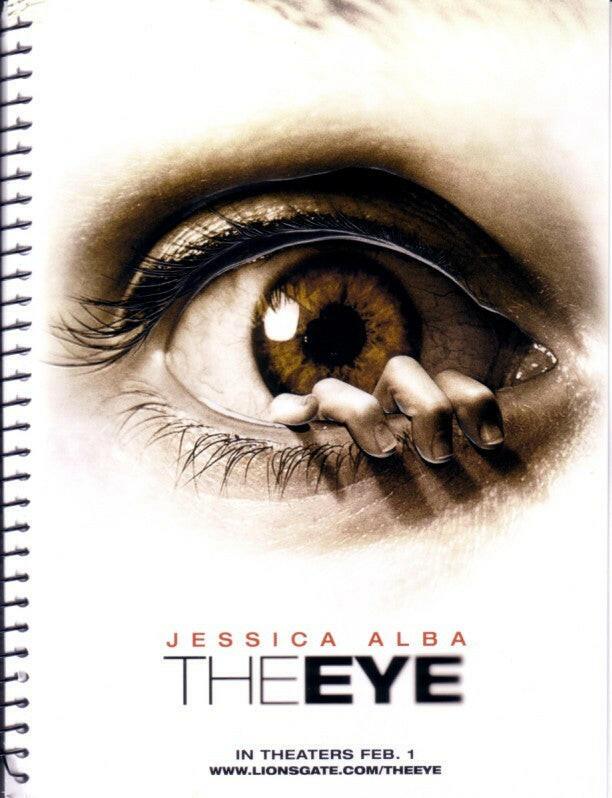 Eye movie promo spiral blank notebook notepad (Jessica Alba) - AutographsForSale.com