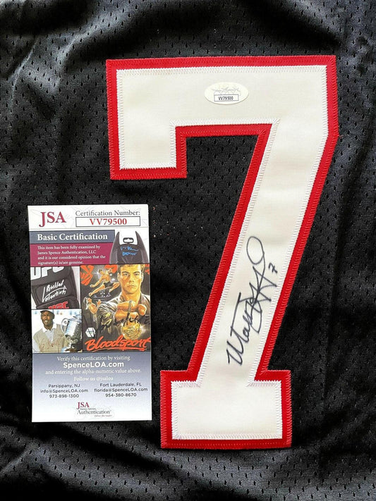 Matthew Stafford autographed Georgia Bulldogs Nike stitched black jersey JSA - AutographsForSale.com