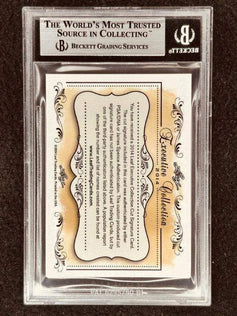 Lou Groza 2014 Leaf Masterpiece Cut Signature certified signed card 1/1 JSA Cleveland Browns - AutographsForSale.com