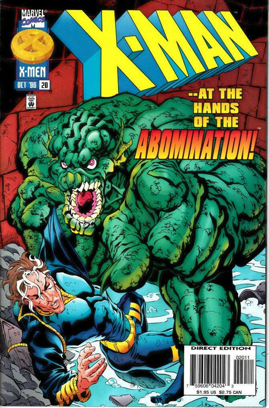 X-Men October 1996 Marvel comic book Issue 20 Cyclops - AutographsForSale.com