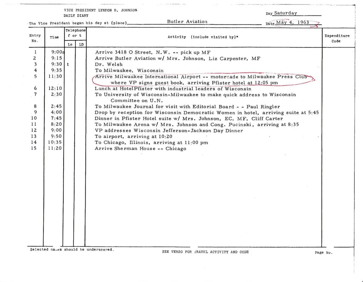 Lyndon Johnson autograph cut signature w/ Best Wishes dated May 1963 BAS certified - AutographsForSale.com