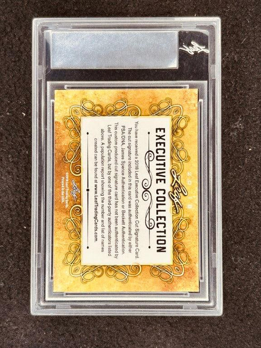 Bob Foster 2018 Leaf Masterpiece Cut Signature certified autograph boxing card 1/1 JSA - AutographsForSale.com