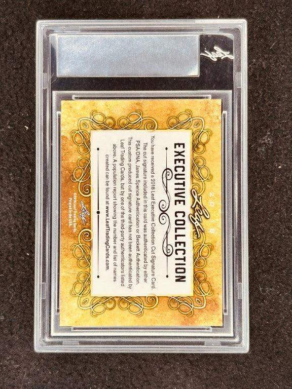 Bob Foster 2018 Leaf Masterpiece Cut Signature certified autograph boxing card 1/1 JSA - AutographsForSale.com